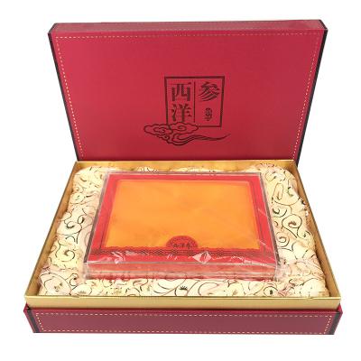 China Luxury Paper Wrapped Items American Ginseng Gift Box for sale