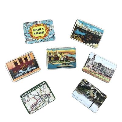 China Decoration Customized Decoration Fridge Paper Magnet for sale