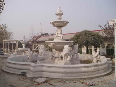 China Large Statuary Marble Fountain for sale