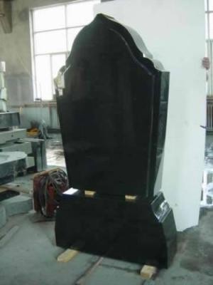 China shanxi black granite monument for sale