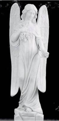 China white marble angel statue for sale