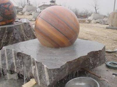 China sunset red marble water fountain for sale