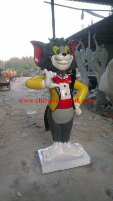 China Tom cat resin statue for sale