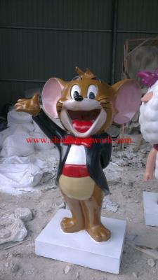 China resin Jerry mouse figurine for sale