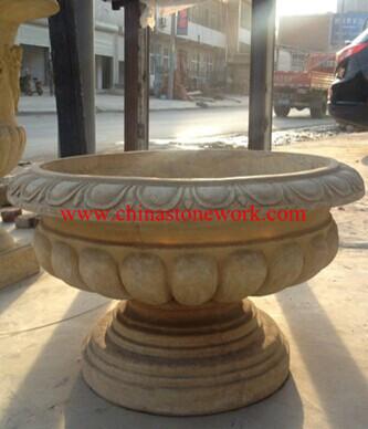 China fiberglass resin flowerpot planter for sale