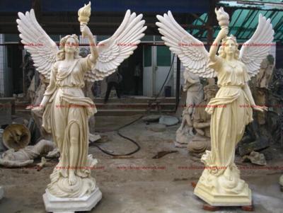 China fiberglass angel sculpture for sale