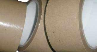 China High Temperature Rubber Adhesion Brown Kraft Paper Tape Resisting 80 Degree for sale