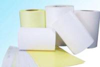 China Stable Peeling Strength Customized Length Glassine Paper Sheets For Bar Coding for sale