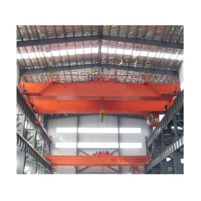 China New Smart Function QD 500 Ton 400 Ton Europe Style 450T Double Girder Electric Overhead Bridge Crane Winch Trolley Crane Traveling Price for sale