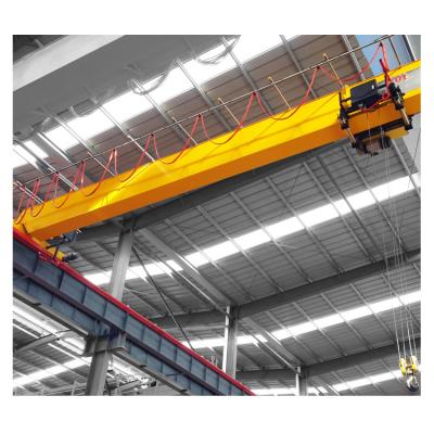 China Bridge crane factory price single girder electric overhead traveling bridge crane 10 ton 15 ton 16 ton in workshop for sale for sale