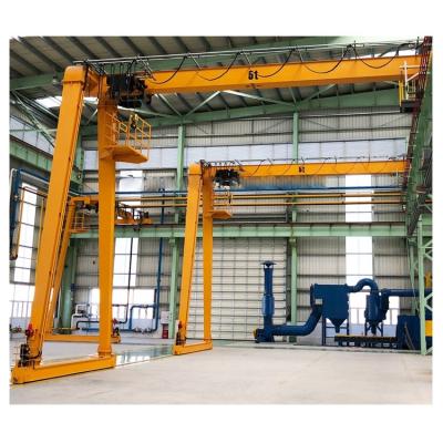 China gantry crane ce certification 5 ton 10 ton mobile traveling semi gantry crane price for sale for sale