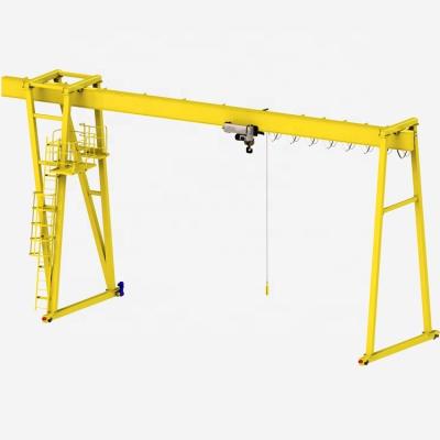 China Gantry Crane MH Type 10 Ton 16 Ton Europe Style Single Beam Girder Gantry Crane Overhead Intelligent Crane For Sale In Seaside Workshop for sale