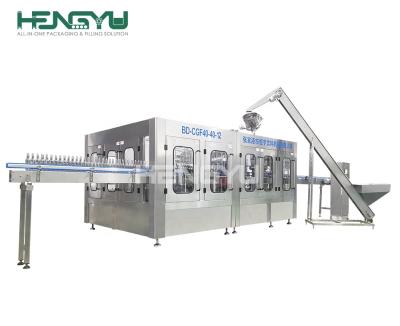 China 2021 Type 40-40-12 13000BPH Fully Automatic Rotary Juice Bottling Equipment Maquina de llenado Bottling Beverage Jugo for sale