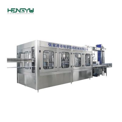 China 2021 pure filling machine full automatic PET 3 in1 full bottle production line OEM beverage mineral equipment aquatic plant price for sale