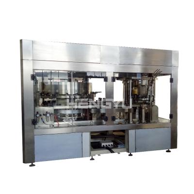 China Full automatic non-carbonated beverage beverage juice box filling machine/canning filling machine for sale