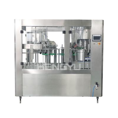 China Automatic 3 Food In 1 Tea / Juice Mango Juice Beverage Hot Filling Machine for sale