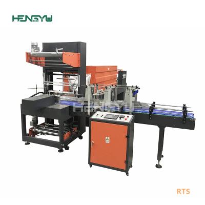 China Hengyu OEM 8-10 Pcs Full Automatic PE Shrink Paper Film Wrapping Pelicula Plastic Machine Arta Food Machine for sale