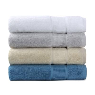 China Wholesale QUICK DRY 100% Cotton Home Hotel Bath Towels White Mat 80x140 With Custom Logo for sale