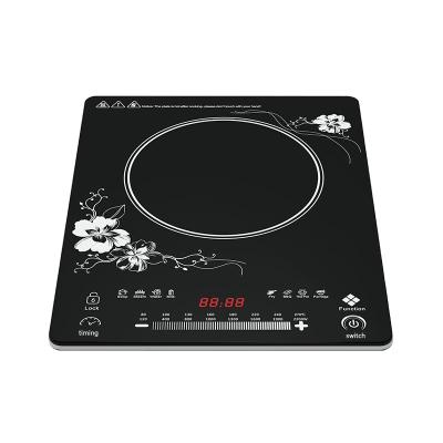 China Household Microcomputer Electric Induction Cooker High Quality Touch Control Smart Induction Cooker Small for sale