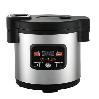 China Large capacity 3D heating and heat preservation large function 15L rice cooker luxury commercial rice cooker factory for sale