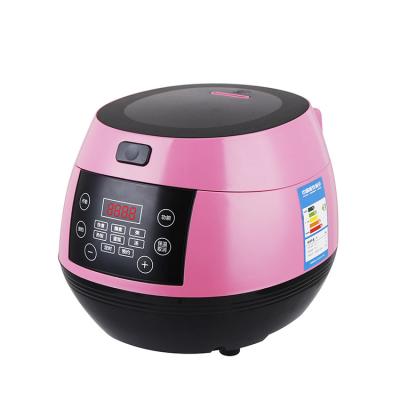 China Multi Function 5l Electric Rice Cooker Fashionable Household Electric Rice Cooker With Cb Stainless Steel Outer Body for sale