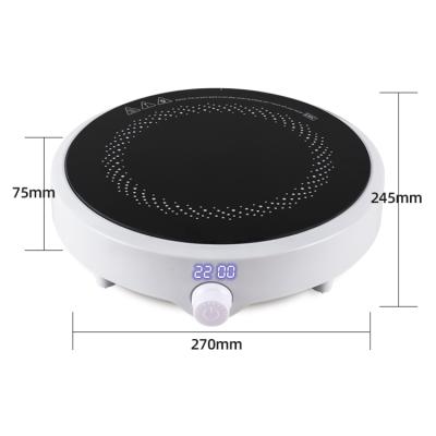 China Household Amazon Best Seller Round Electric Stop Can Customize Induction Cooker 220V for sale