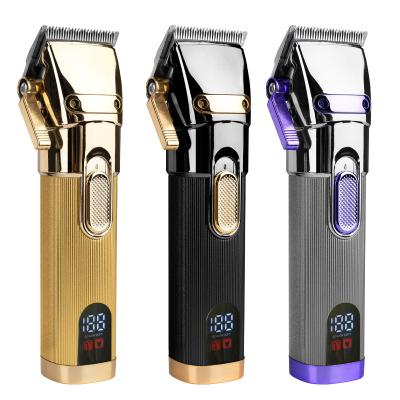 China Car Professional Hair Clippers for Barber Electric Trimmer Cordless Rechargeable Hair Cutter Top Clippers Barber Machine for sale