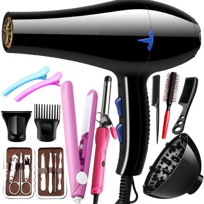 China Ionic Wholesale Hairdressing Kit Hair Dryer and Straightener Electronic Blow Hair Dryer Set High Speed Hair Dryer 5 in 1 for sale