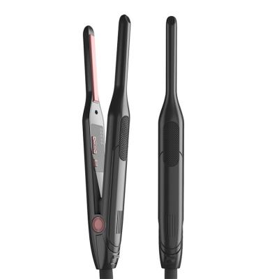 China Car Professional Titaniums Flat Iron plancha de cabello profesional Custom Salon Hair Straightener for sale