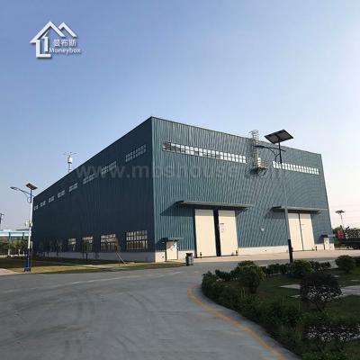 China Hot Selling Workshop and High Quality Heavy Span Construction Steel Structure Workshop and Factory Building for sale