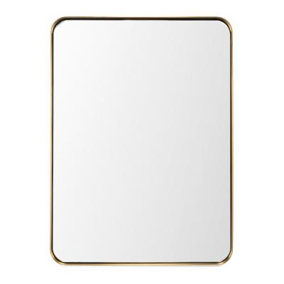 China Mordern MOK Round Rectangle Novelty Metal Wood Polyurethane Home Hotel Bathroom Oval Living Room Mirror for sale