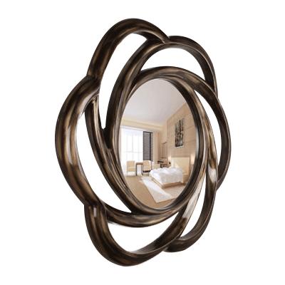 China Europe Home Decor Selling Polyurethane Wall Mirror Factory Direct Sales Superior Art Framed Mirror Wall Mounted Furniture Customized Unique Framed Mirrors for sale