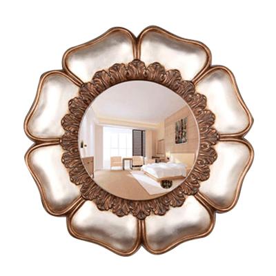 China Europe Home Decor MOK China Factory Made Polyurethane Furniture Bathroom Decorative Wall Mirror for sale