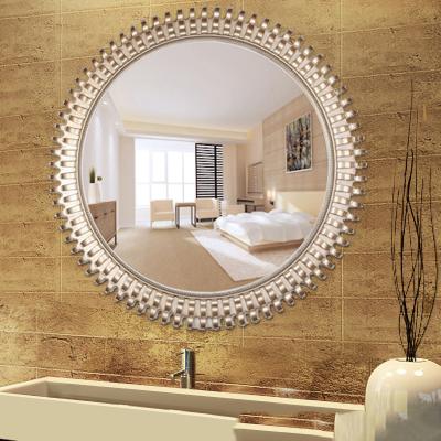 China Samll Quantity MOK All Testing Passed Bathroom Factory Sale Polygon Frame MDF Acceptable Decorative Mirror for sale