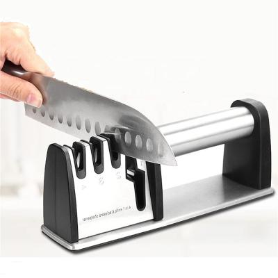 China Kitchen Viable Multi-Function Four-Stage Professional Knife Sharpener for sale