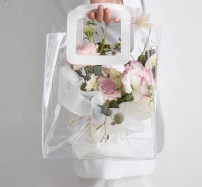 China Lady Waterproof Clear Cosmetic Drawstring Makeup Tote Reusable Food Storage Ziplock Zipper PVC Bag for sale