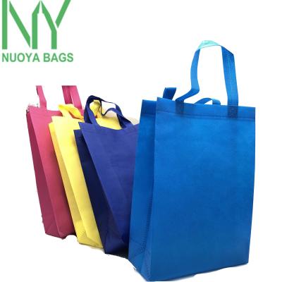 China Custom Laminated Eco Handled Non Woven Lamination Bag PP Packaging Promotion Custom Laminated Nonwoven Bags With Logo for sale