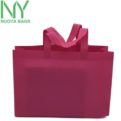 China Custom Printing New Eco Handled Non Woven Bag Non Woven Tote Recycling Bag for sale