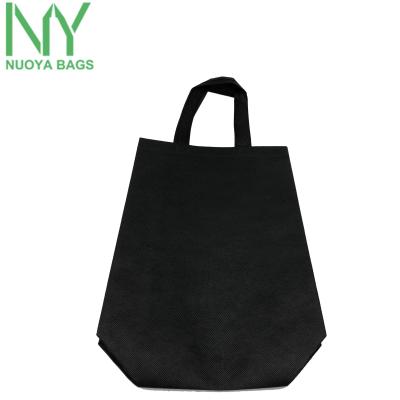 China Wholesale Promotional Reusable Non Woven Printable Non Woven Handled Shopping Bag Tote Bag /eco Nonwoven Shopping Grocery Bag With Logo for sale