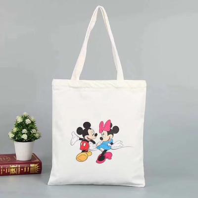 China Cotton Canvas Folding Tote Bag Recycled Shopping Shoulder Plain Customized Black Grocery Bags for sale