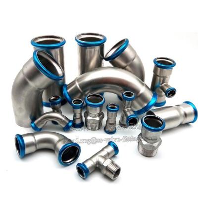 China Mapress Chemical Pipe Fittings 90degree And Stainless Steel Bend 90 Degree for sale