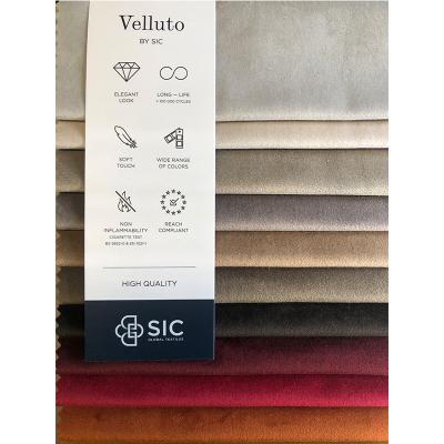 China Anti Pill 250gsm 145cm Sofa Fabric Upholstery Furniture Velvet Textile Fabric for sale