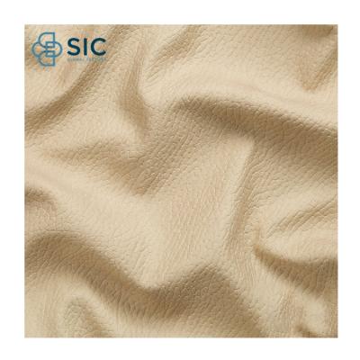 China Anti-Static Modern Style Fabric Sectional Sofa Upholstery Fabrics Polyester Artificial Leather for sale