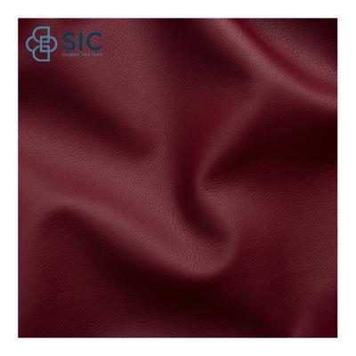 China 2021 Hot Selling Anti Pill 2021 Hot Sale PU Fabric Sofa Raw Material Soft 100% Soft Home Textile Leatherette Fabric Wrinkle-Resistant for sale