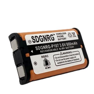 China SDGNRG Mobile Phone Battery P107 3.6v 800mAh NIMH Cordless Rechargeable Battery for sale