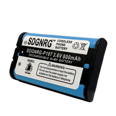 China SDGNRG NIMH toys battery P107 3.6v 800mAh cordless phone nimh AAA rechargeable battery for sale