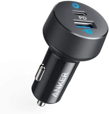 China Original ANKER Car Charger High Quality Compact Size 1.41*1.41*2.7in for sale