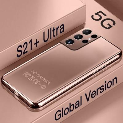 China Hot Selling Dual SIM Card 2022 S21 Android Smartphone 16GB+512GB 7.3 Inch Open OLED Screen Wholesale Dual SIM Gaming Cell Phones 5g for sale