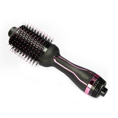 China 3 Styles Hair Dryer Brush, Styler Brush, Salon Blow Dryer Negative Ionic Electric Hot Airbrush for sale