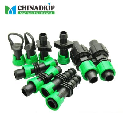 China Chinadrip16mm Water-saving Irrigation System Plastic Drip Tape Fittings PVC Coupling Use For Drip Irrigation System for sale